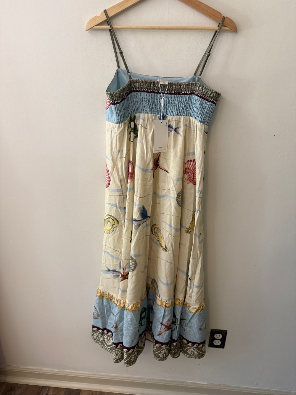 Caroline Constas Sea Life Print Maxi
Dress - Blue and Green - Picture 9 of 9